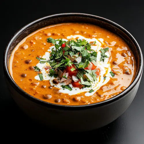 Rotes Linsen Dal mit IU Milagaipodi
