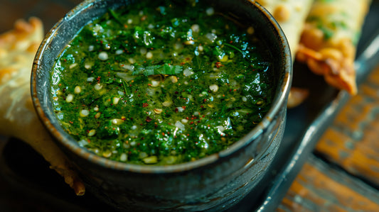 Koriander Chutney nach indischer Art