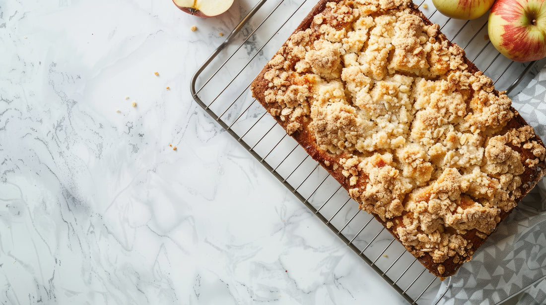 Apfel-Mango-Crumble