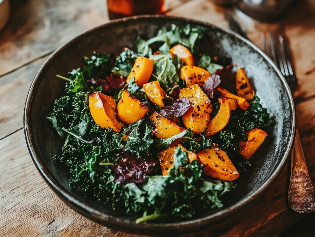 Grünkohl Salat