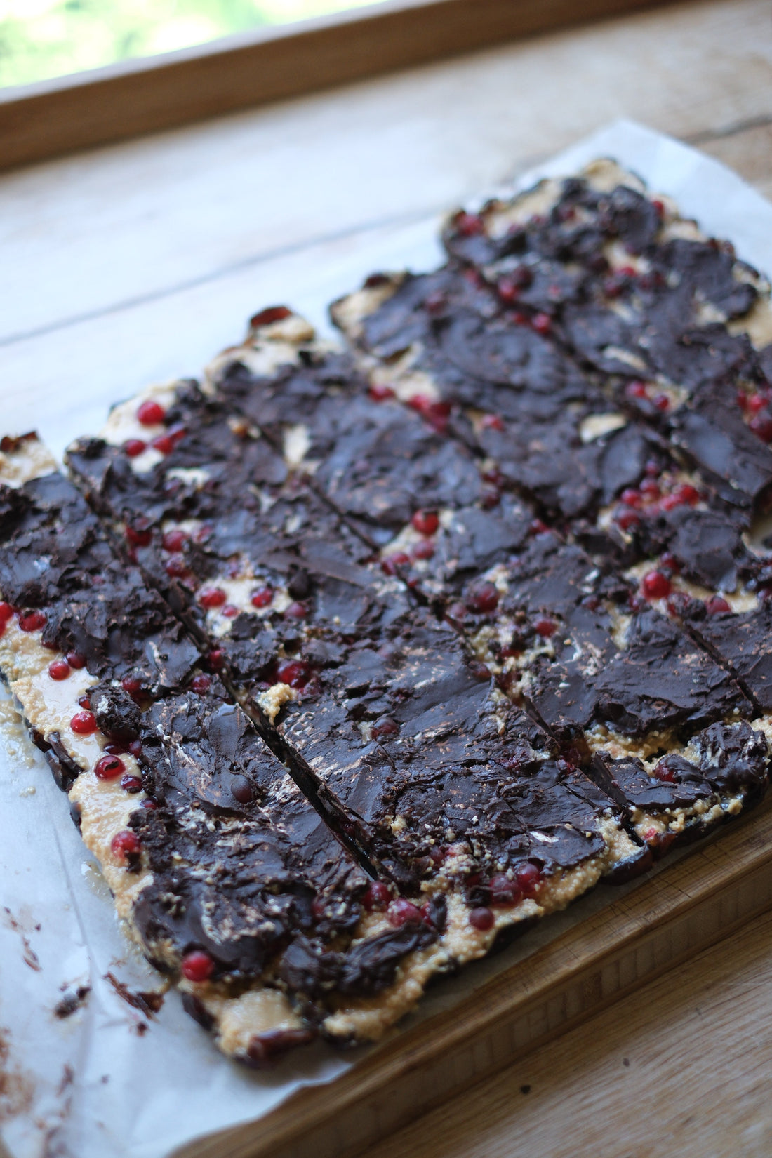 No Bake Protein Brownie