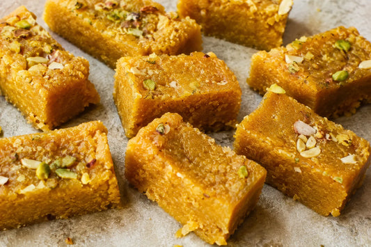 Laddu mit Kokosöl