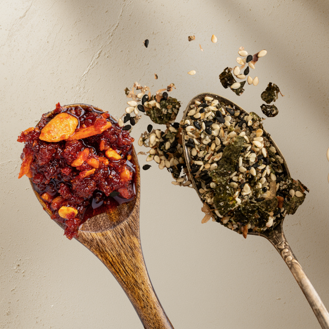 Crispy Chili Öl Bundle – mit Furikake (50 g)