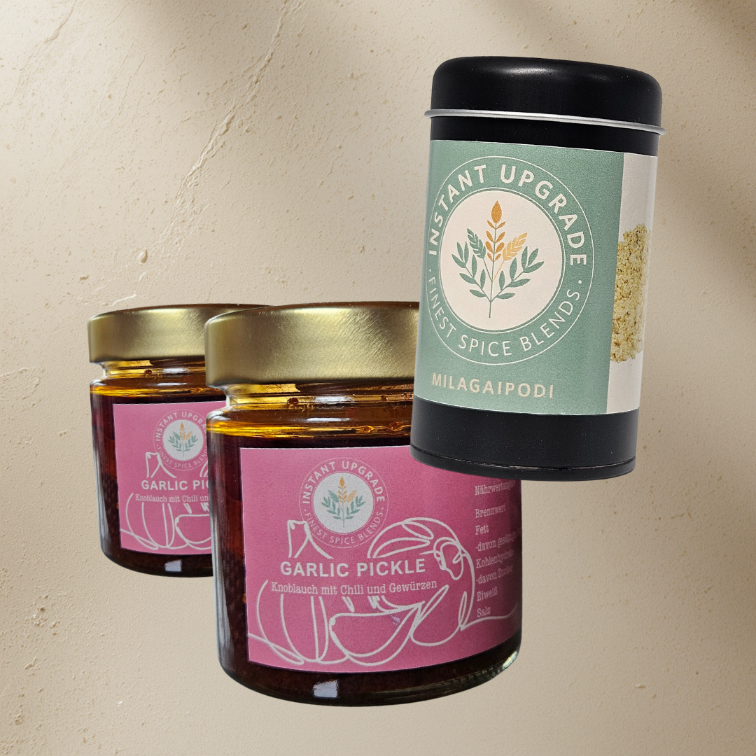 Garlic Pickle & Milagaipodi Bundle